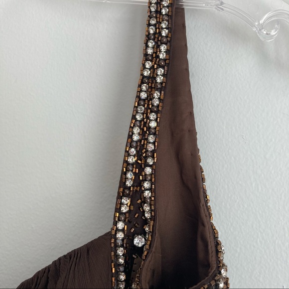 Pronovias Brown Cocktail Dress - Picture 11 of 13